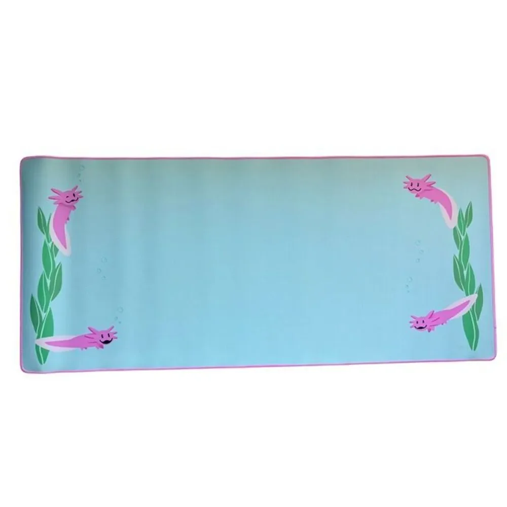 Cute Axolotl XL Gaming Mouse Pad Desk Mat 35.5